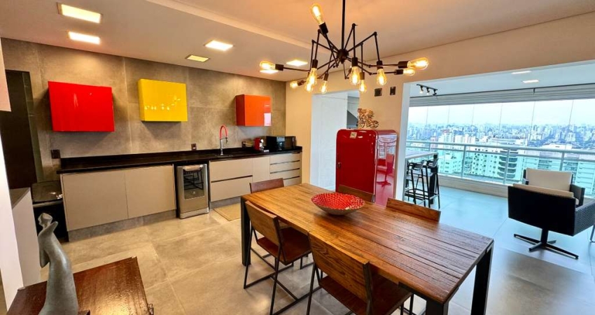 Apartamento tipo para venda em campo belo com 3 quartos, sendo 3 suítes, 151m²