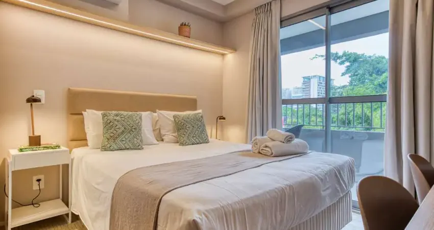 Kitnet / Stúdio para alugar na Rua dos Chanes, 50, Indianópolis, São Paulo