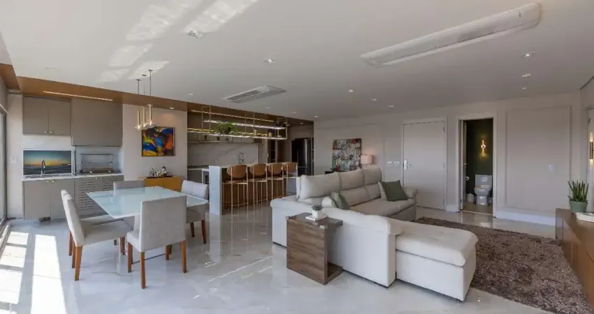 Apartamento para venda em campo belo com 3 quartos, sendo 3 suítes , 143m²