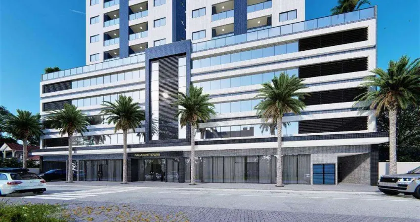 Apartamento para venda em centro com 2 quartos, sendo 2 suítes , 80m²