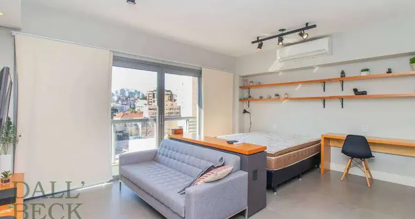 Apartamento para aluguel possui 37 metros auxiliadora - porto alegre - rs