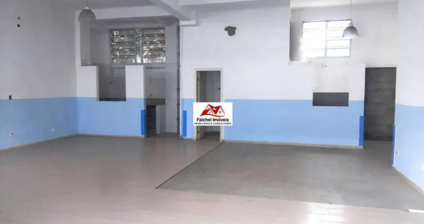 Ótimo Salão de 100m² com banheiros e cozinha, continuação da Av. Azevedo Soares por 4.490,00/mês - Tatuapé/SP