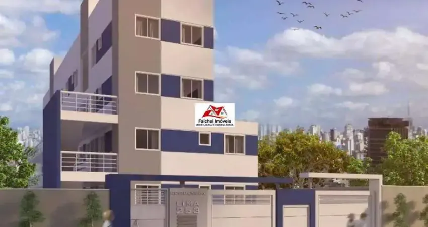 Apartamento 2 dorms para aluguel na vila alpina, 41,49 m² com área de serviço e espaço gourmet