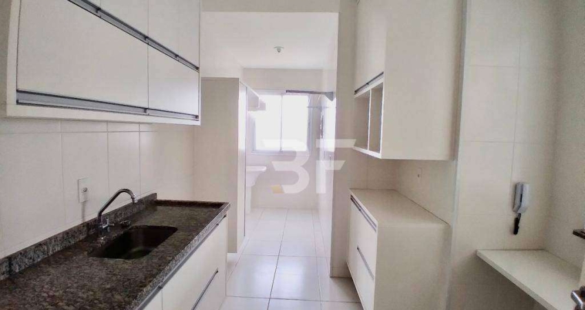 Apartamento para alugar, 68 m² por R$ 3.338,00/mês - Condomínio Edifício Cláudia - Indaiatuba/SP