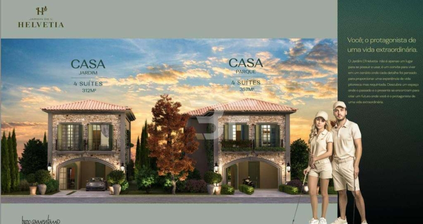 Casa com 4 Suítes à venda por R$ 3.446.425 - Helvetia - Indaiatuba/SP