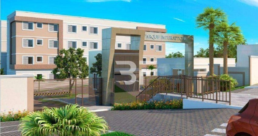 Apartamento com 2 dormitórios, 44 m² - venda por R$ 318.000,00 ou aluguel por R$ 2.190,00/mês - Parque Campo Bonito - Indaiatuba/SP