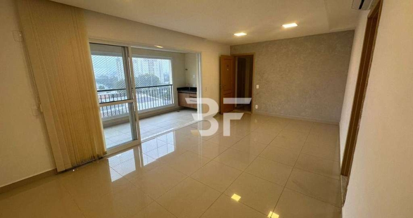 Apartamento com 3 dormitórios para alugar, 116 m² por R$ 5.909,00/mês - Condomínio Le Chateau Frontenac - Indaiatuba/SP