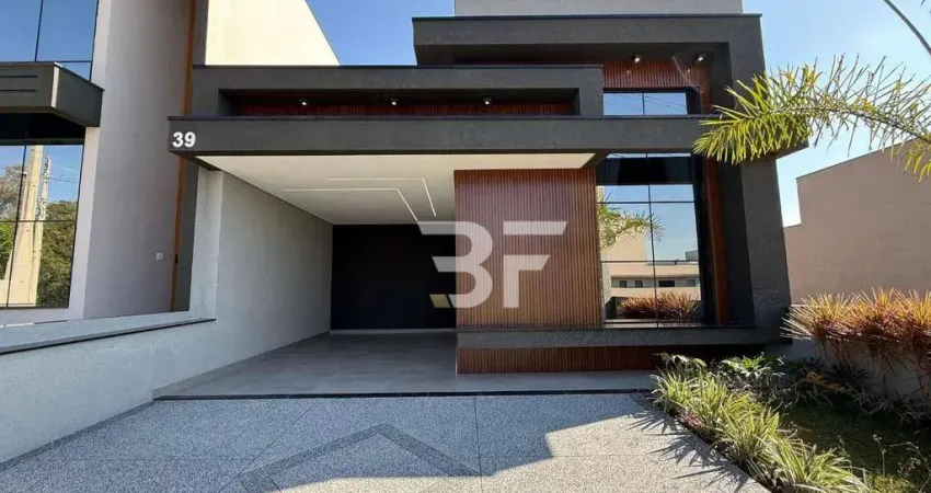 Casa com 3 dormitórios à venda, 136 m² por R$ 1.250.000,00 - Condomínio Park Gran Reserve - Indaiatuba/SP