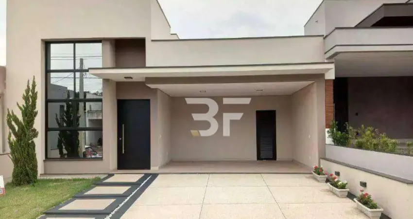 Casa a venda com 3 quartos (1 suíte) no condomínio milano - indaiatuba