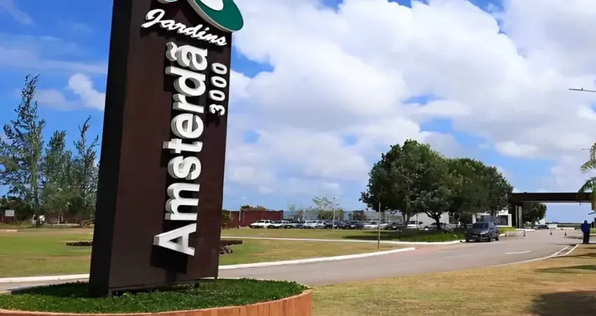 LOTE 401,48 m2 - Jardins AMSTERDÃ Goiânia - Plano -Próximo à mata