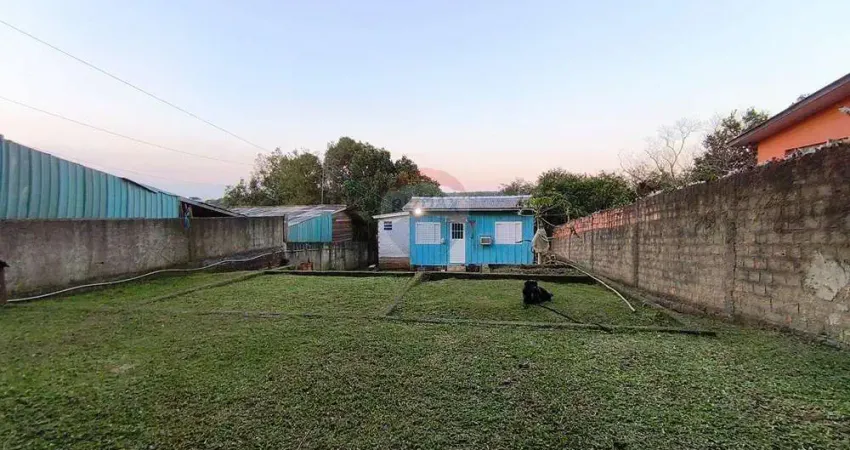 Terreno escriturado com casa habitável e estrutura em concreto – vila elsa, viamão/rs