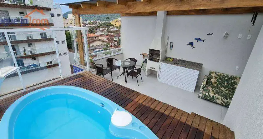 Cobertura com 3 dormitórios à venda, 136 m² por R$ 1.200.000,00 - Itaguá - Ubatuba/SP
