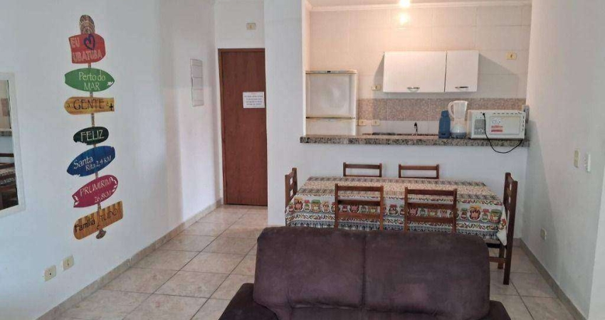 Apartamento com 3 dormitórios para alugar, 80 m² por R$ 3.450,00/mês - Praia das Toninhas - Ubatuba/SP