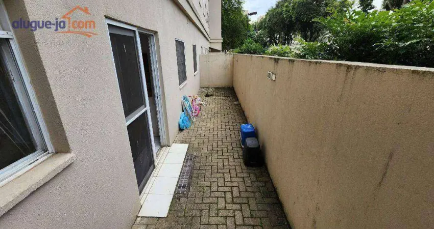 Apartamento térreo com quintal com 2 dormitórios à venda, 60 m² por R$ 280.000 - Jardim Copacabana - São José dos Campos/SP