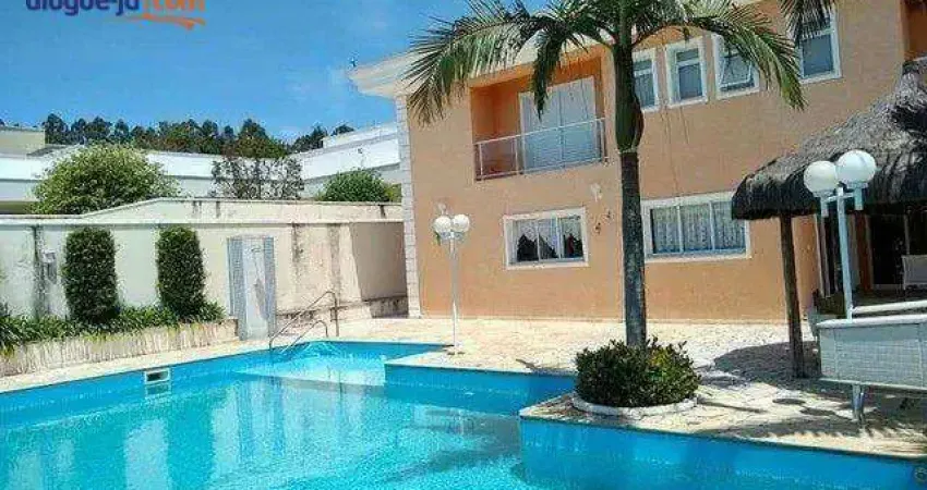 Sobrado com 7 dormitórios,- 5 suítes 1100 m² - venda ou aluguel - condomínio residencial shamballa iii - atibaia/sp