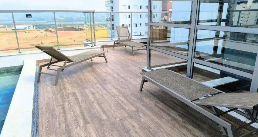 Apartamento com 1 dormitório para alugar, 52 m² por r$ 3.610/mês - jardim aquarius - são josé dos campos/sp