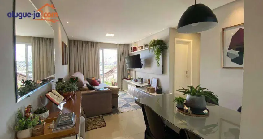 Apartamento com 2 dormitórios à venda, 65 m² por r$ 480.000 - parque industrial - são josé dos campos/sp