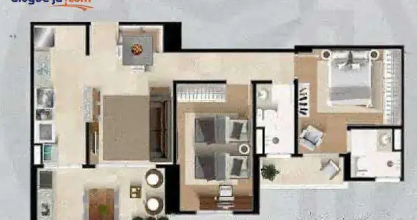 Apartamento com 2 dormitórios à venda, 72 m² por r$ 600.000 - jardim pereira do amparo - jacareí/sp