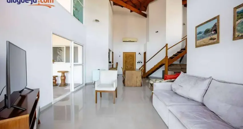 Cobertura com 3 dormitórios para alugar, 250 m² por r$ 8.000,01/mês - barra da lagoa - ubatuba/sp