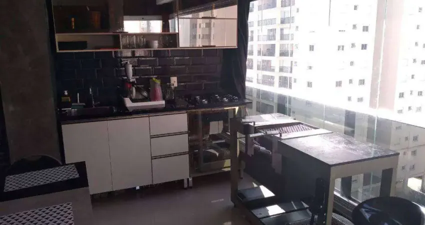 Apartamento mobiliado para aluguel ou venda no jardim aquarius com 2 quartos (suíte) e 50 metros.