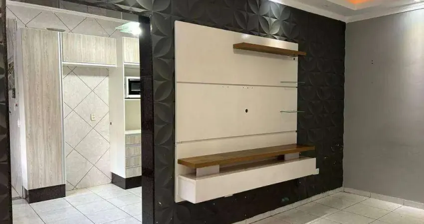 Casa térrea para alugar no jardim santa rosa com 2 quartos (suíte) e 77 metros.