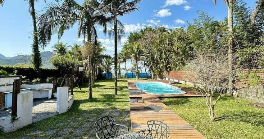 Casa com 7 dormitórios à venda, 430 m² por r$ 3.500.000,00 - praia dura - ubatuba/sp