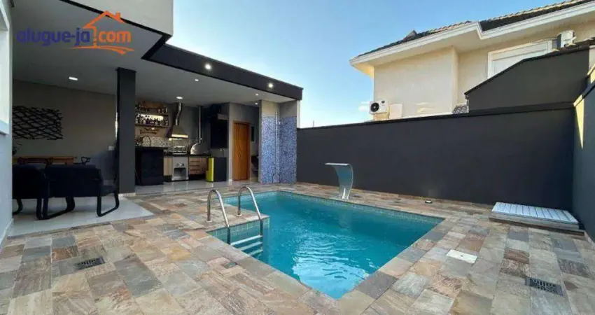 Casa à venda em condomínio fechado no urbanova com 4 suítes e 262 metros.