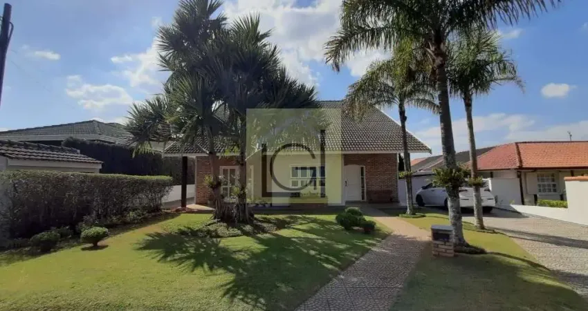 Casa de luxo em condomínio à venda em Itu-SP, Campos de Santo Antônio: 4 quartos, 2 suítes, 3 salas, 4 vagas, 375m².