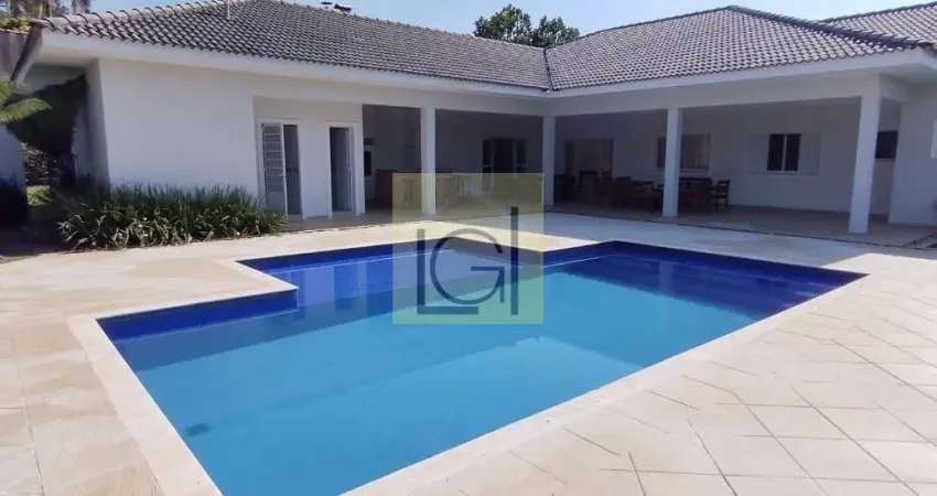 Casa para locação em itu-sp, fazenda vila real de itu: 5 quartos, 5 suítes, 3 salas, 8 banheiros, 4 vagas de garagem, 442m².