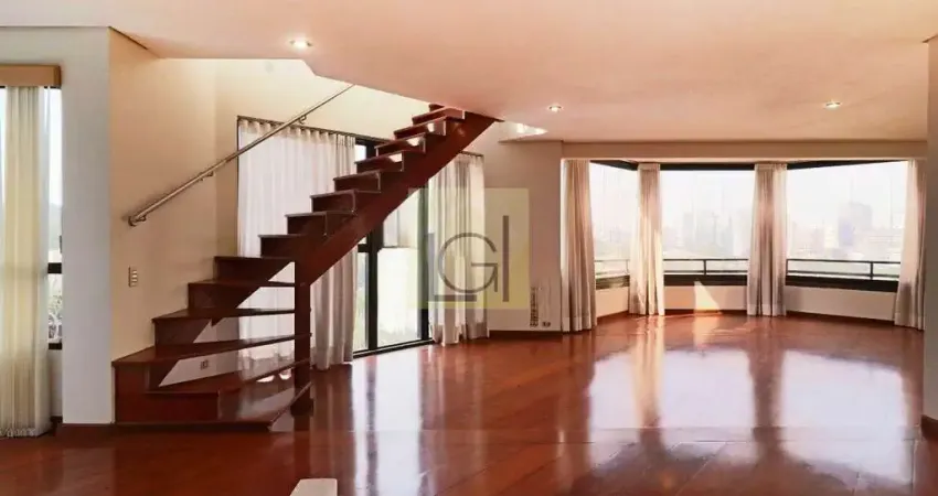 'exclusividade e alto padrão no morumbi: cobertura duplex de 360m² com lazer privativo no condomínio montesarchio!'