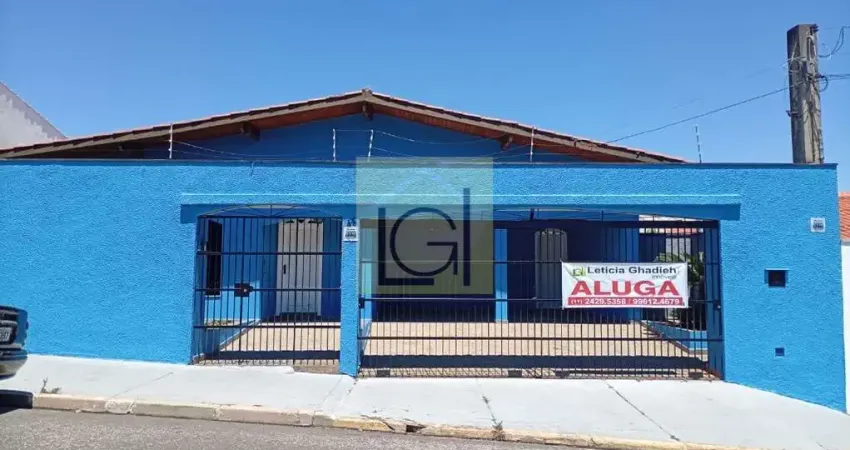 Casa comercial para locação em itu-sp, bairro brasil: 3 quartos, 1 suíte, 2 salas, 2 vagas de garagem, 350m² de área.
