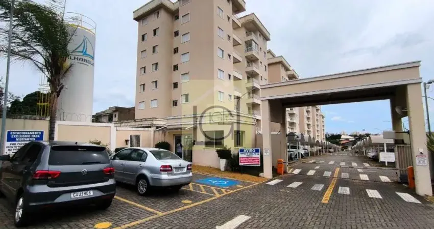 Apartamento para locação em itu-sp, condomínio residencial ilhabela 2 quartos, 1 sala, 1 banheiro, 2 vagas, 80m².