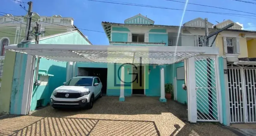 Casa à venda ou locação no Centro de Itu-SP: 2 quartos, 1 sala, 4 banheiros, 3 vagas de garagem - 279,41 m² de área.