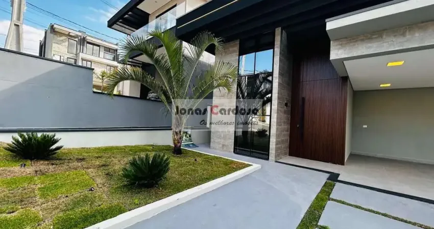 Imperdível Casa térrea a venda Condomínio Mosaico Essence em Mogi das Cruzes. Com 4 quartos e 3 suítes, piscina e varanda gourmet. Com fino acabamento