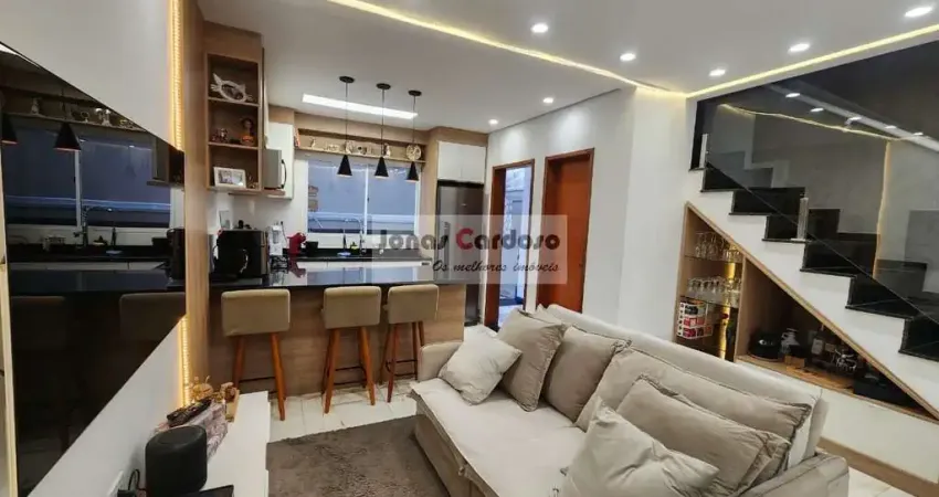 Casa em condomínio na vila pomar, mogi das cruzes-sp: 2 quartos, 2 suítes, sala, 3 banheiros, 68m² de área. por r$: 395 mil, aceita financiamento.