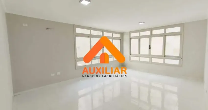 02 dormitórios reformado, dependência, frente a praia, boqueirão, santos