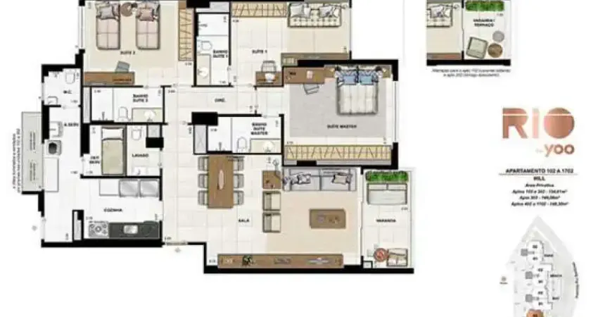 Apartamento com 3 quartos à venda na Avenida Rui Barbosa, Flamengo, Rio de Janeiro