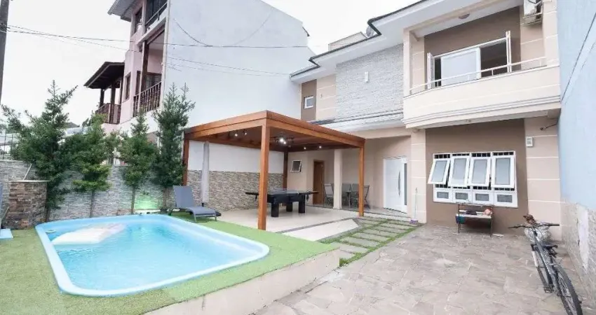 Casa com 3 dormitórios à venda, 156 m² por r$ 900.000,00 - parque da matriz - cachoeirinha/rs
