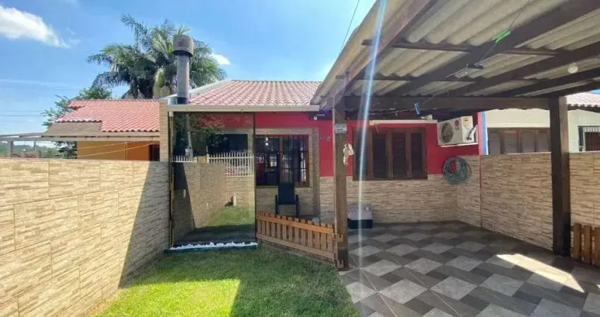 Casa com 2 dormitórios à venda, 56 m² por r$ 297.000,00 - parque dos eucalíptos - gravataí/rs