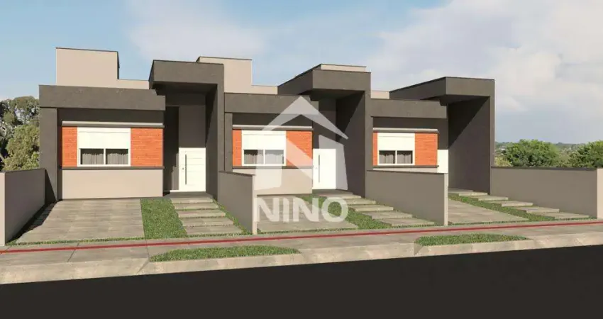 Casa com 2 dormitórios à venda, 60m² por r$275.000,00 - sítio gaúcho - gravataí/rs.