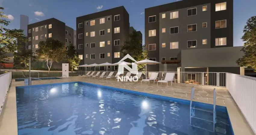 Apartamento com 2 dormitórios à venda, 45 m² por r$ 235.000,00 - morada do vale i - gravataí/rs.