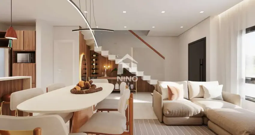 Casa com 3 dormitórios à venda, 91,08m² por r$540.644,30 - renascença - gravataí/rs.