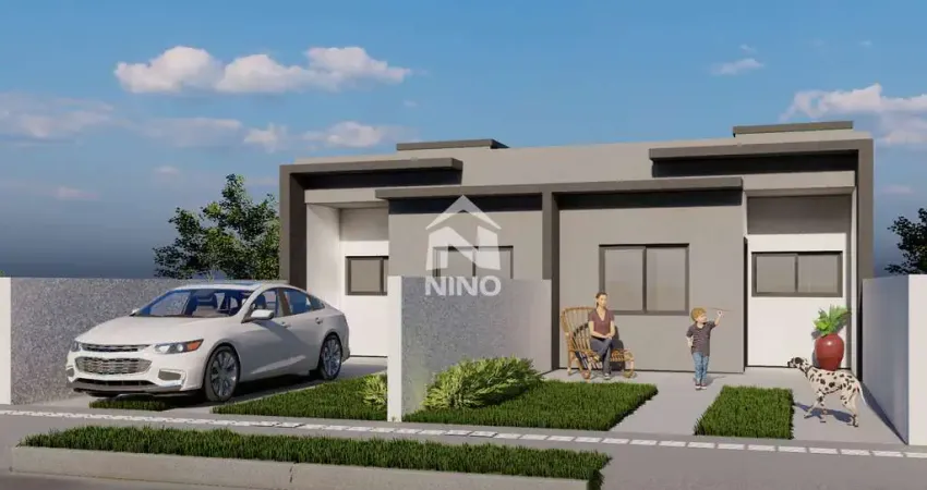 Casa com 2 dormitórios à venda, 57m² por r$285.000,00 - são vicente - gravataí/rs.