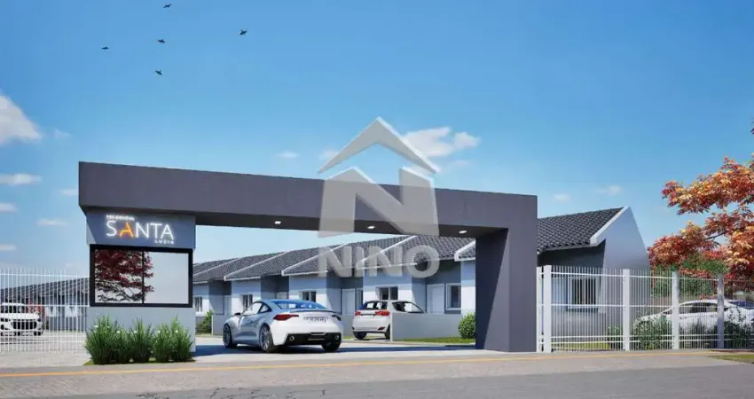 Casa com 2 dormitórios a venda, 44m² por r$ 214.900,00 - são luiz - gravatai/rs