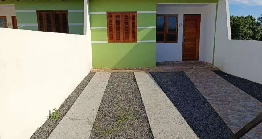 Casa com 2 dormitórios à venda, 50 m² por r$ 230.000,00 - santa fé - gravataí/rs