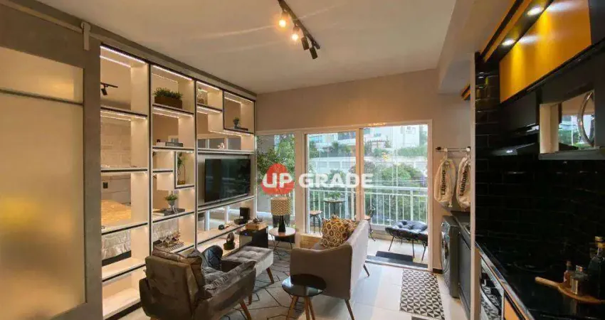 Apartamento com 1 dormitório à venda, 50 m² por R$ 690.000,00 - Edifício Trix Tamboré - Santana de Parnaíba/SP
