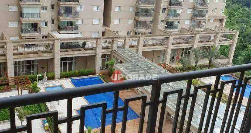 Apartamento com 1 dormitório para alugar, 51 m² por R$ 5.800/mês - Condomínio Alpha Park - Barueri/SP