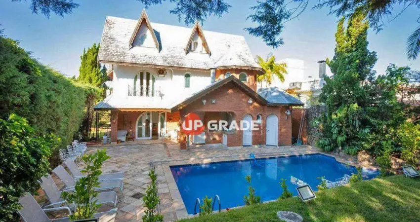 Casa com 5 dormitórios à venda, 473 m² por R$ 4.500.000,00 - Alphaville Residencial 11 - Santana de Parnaíba/SP
