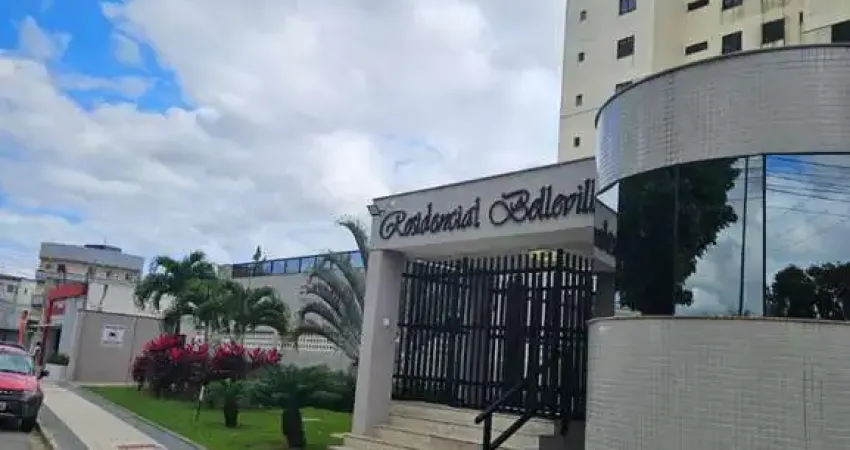 Impecável apartamento de 3 quartos no Ponto Central, Feira de Santana-BA: 1 suíte, 1 sala, 2 banheiros, 1 vaga, 98m².