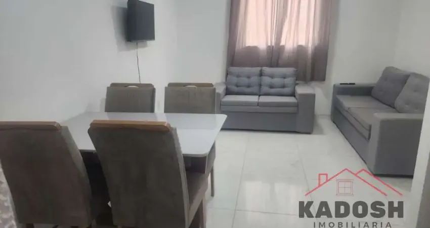 Aluguel de Apartamento MOBILIADO no Bairro Papagaio, Feira de Santana-BA: 2 quartos, 1 sala, 1 banheiro, 1 vaga de garagem!